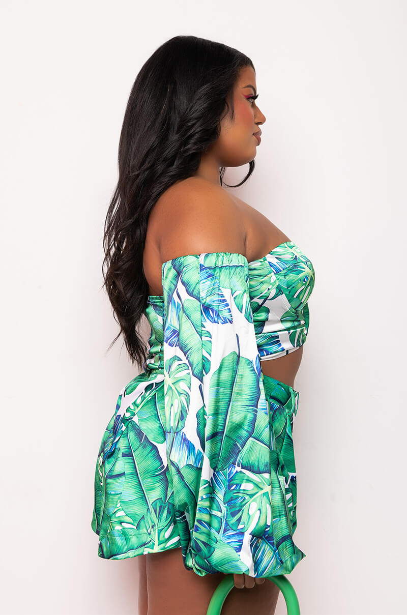 Extra View Plus Cayman Dream Satin Blouse