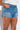 Side View Plus Dont Stop Me High Rise Rhinestone Stripe Denim Shorts