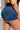 Side View Plus Flex-fit High Waisted Super Stretchy Denim Shorts