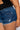 Extra View Plus Flex-fit High Waisted Super Stretchy Denim Shorts