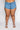 Full View Plus Florence Rhinestone Cut Out Denim Short