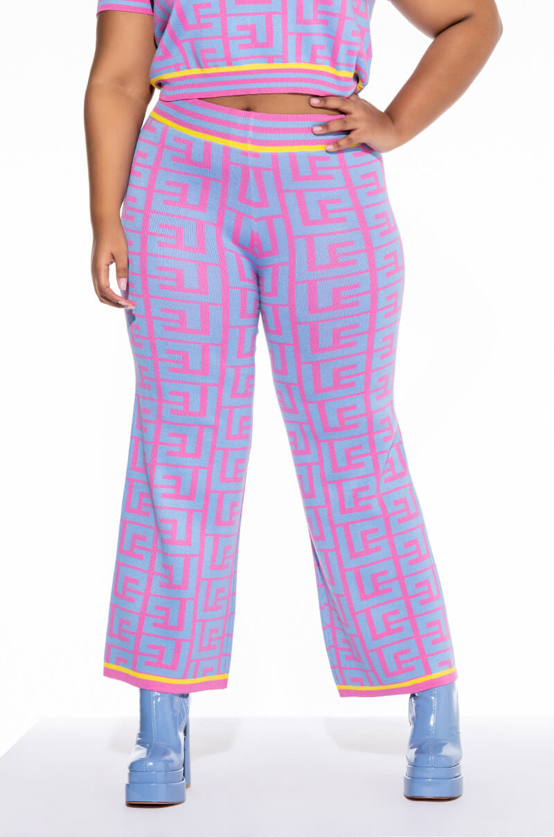 PLUS IT'S CALLED SELF CARE KNIT LEGGING view 0