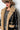 Extra View Plus Long Patent Trench Coat With Fur Trim