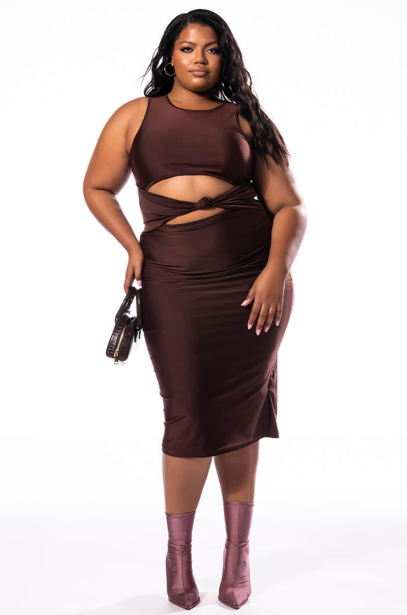 NO PROMISES MIDI DRESS view 0