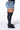 Extra View Plus Runway High Waisted Stretchy Rhinestone Jeans Shorts