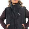 Front View Plus The Ak Crop Puffer Vest