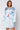 Side View Plus Wavy Lil Bih Corset Button Up Mini Dress in Blue Multi