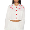 Front View Pop Kiss Button Down Shirt