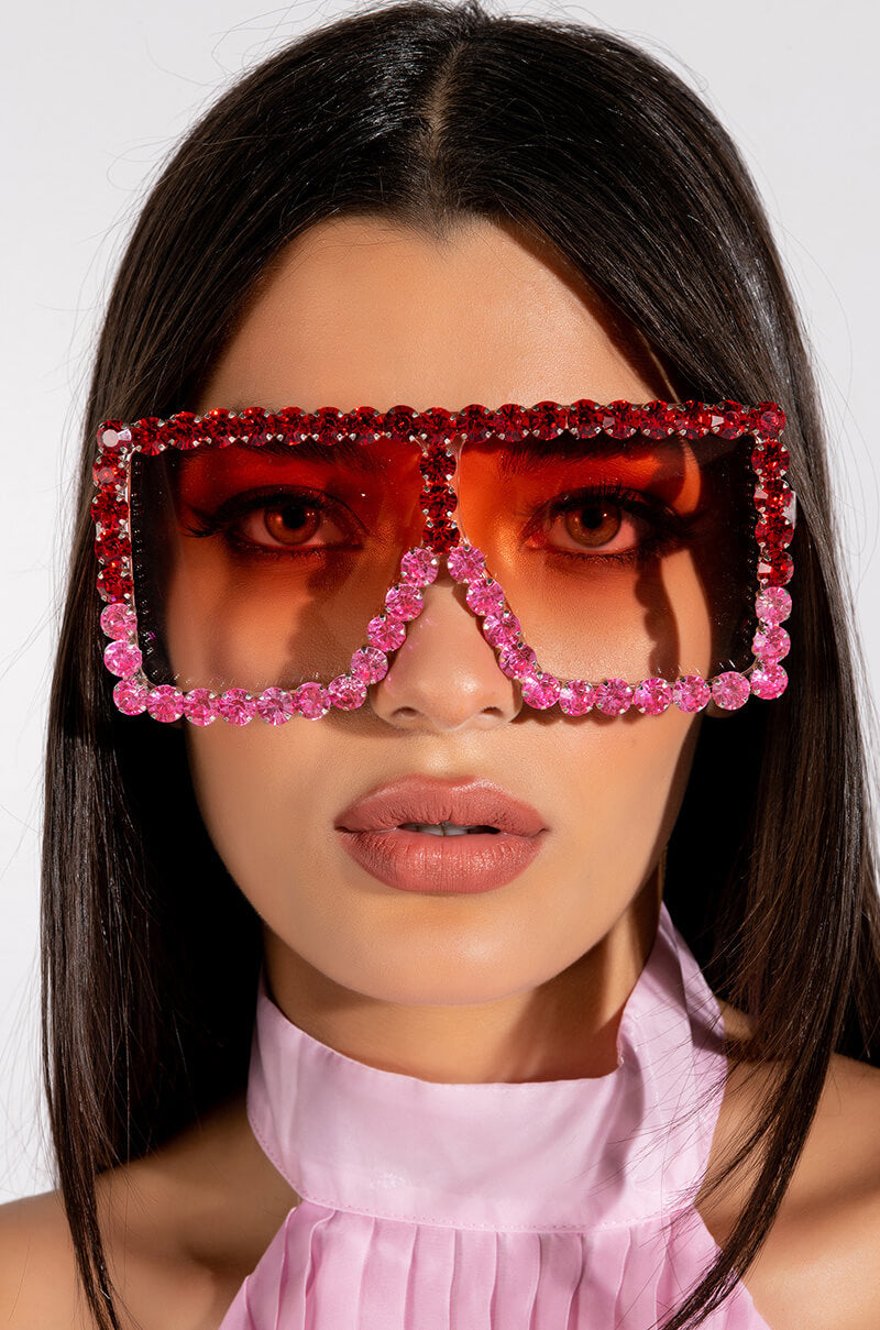 POP OUT RHINESTONE SUNNIES view 0