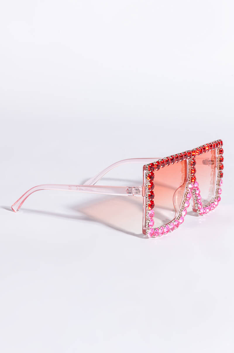 Detail View Pop Out Rhinestone Sunnies