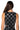 Extra View Pop Star Checkered Rhinestone Vest