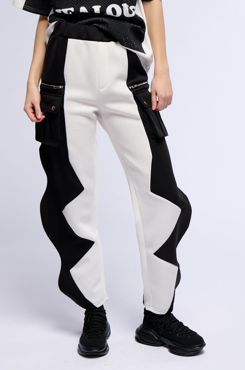 POP THE BUBBLY WAVY STATEMENT JOGGER view 0