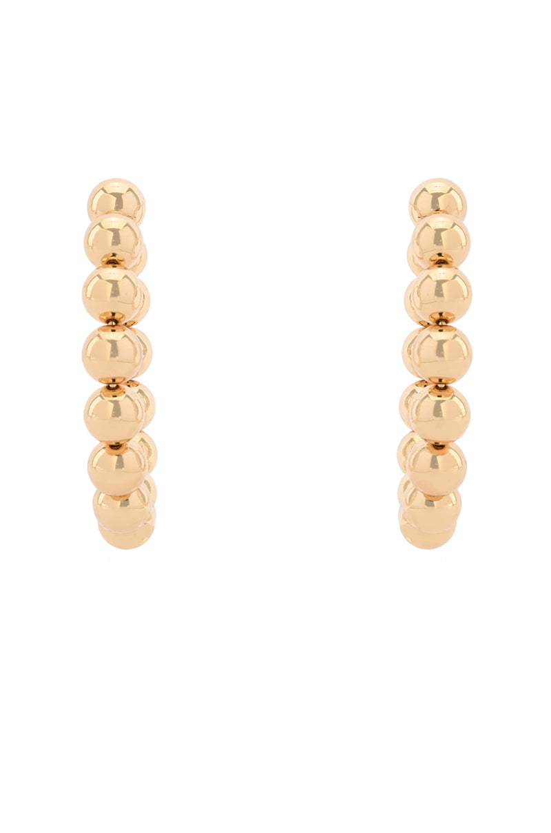 Side View Poppin Bubbly Hoops