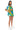 Full View Poppy Multicolor Knit Cropped Top
