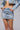 Front View Portia Embellished Denim Mini Skirt