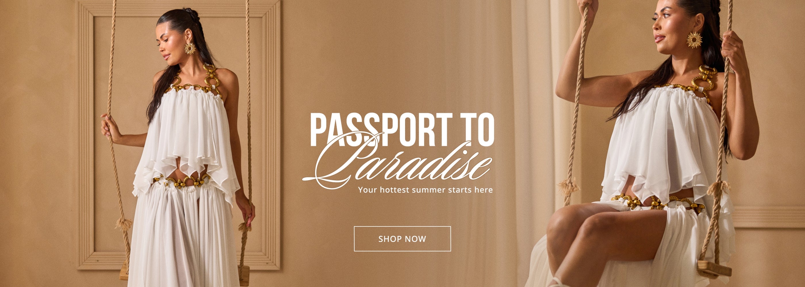 PASSPORT TO PARADISE. SHOP NOW