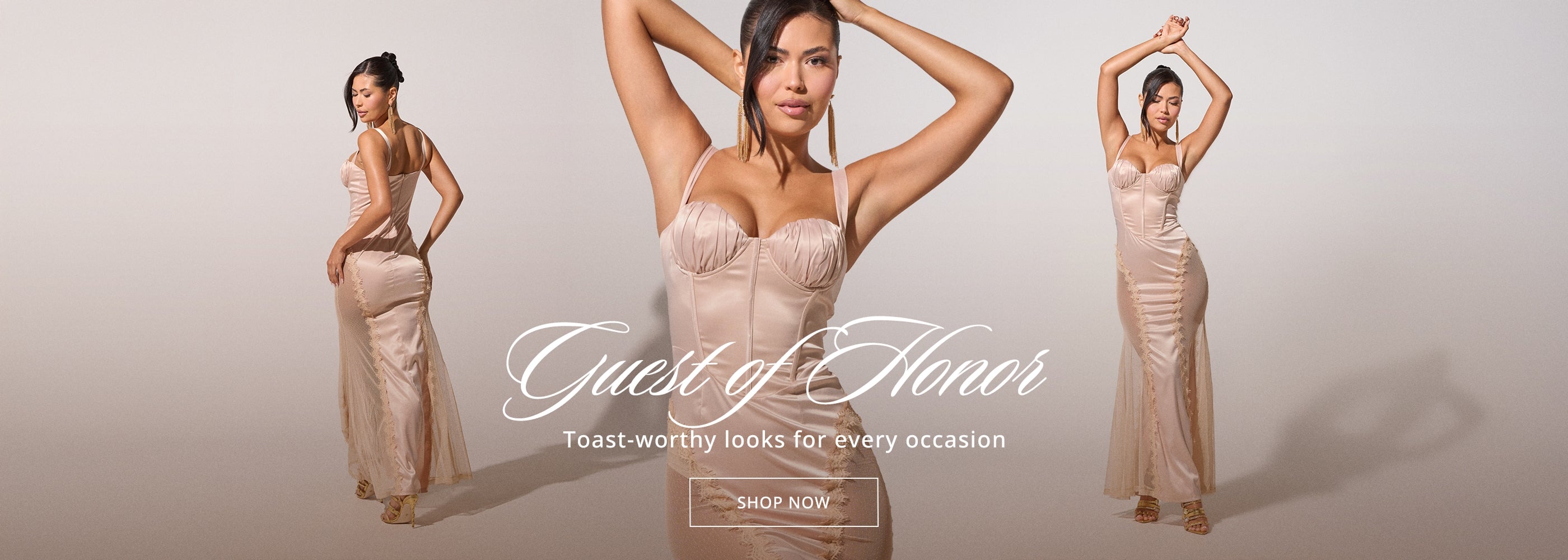 Guest of Honor | Toast-worthy looks for every occasion | SHOP NOW