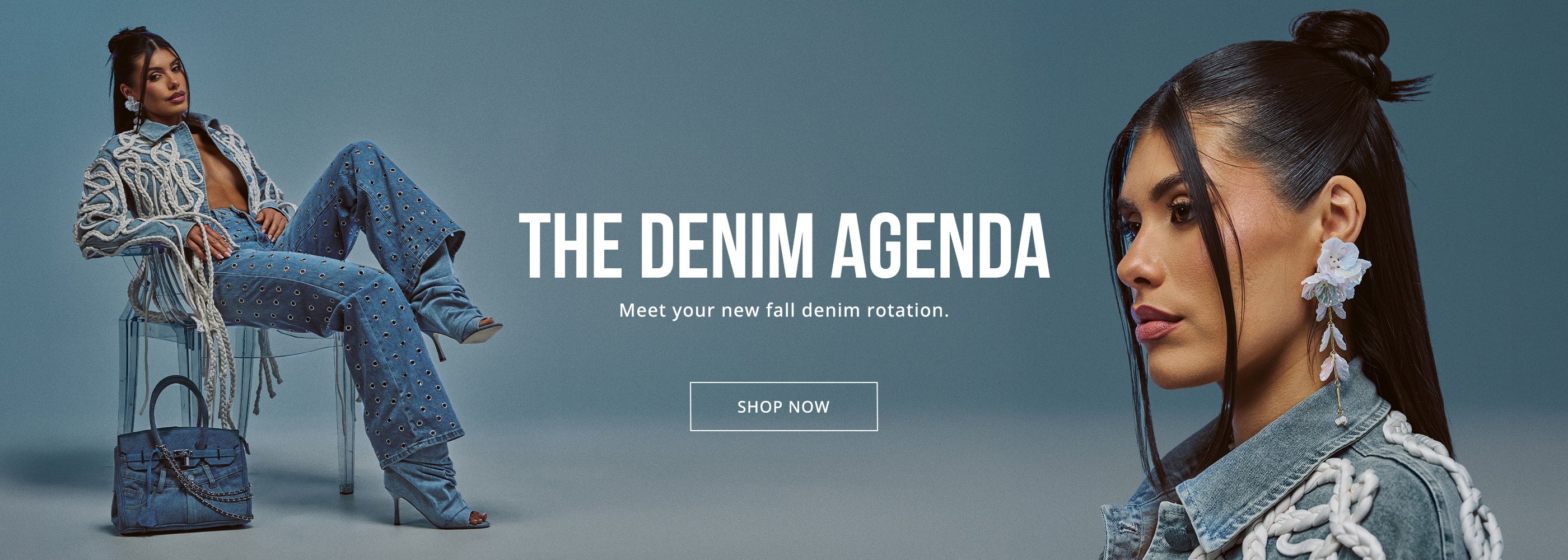 THE DENIM AGENDA. MEET YOUR NEW FALL DENIM ROTATION. SHOP NOW