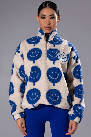 ※ happysmile positive-vibes-happy-face-zip-