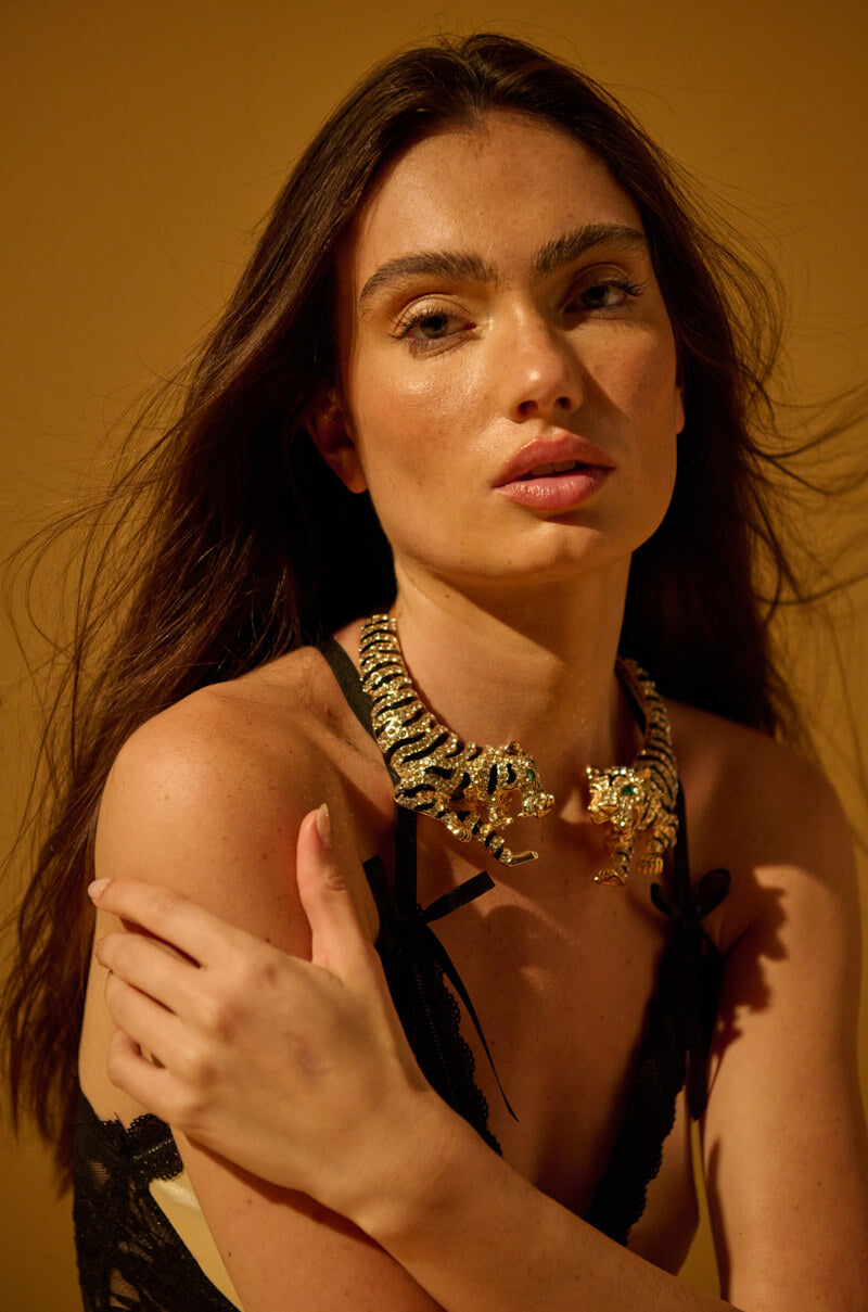 Detail View Pounce On You Necklace 1