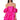 Front View Pretty In Pink Brocade Mini Dress