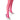 Front View Pretty In Pink Stretch Stocking