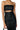 Detail View Pretty Lady Pleather Midi Dress With Cut Out