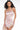 Front View Pretty Little Lady Mini Dress With Rhinestone Straps