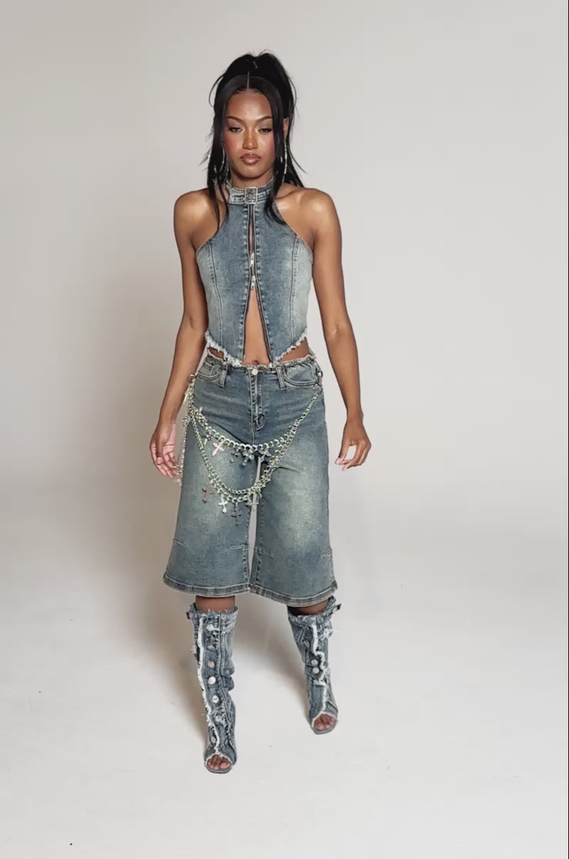 ULTIMATE CROSS CHAIN BELT – AKIRA