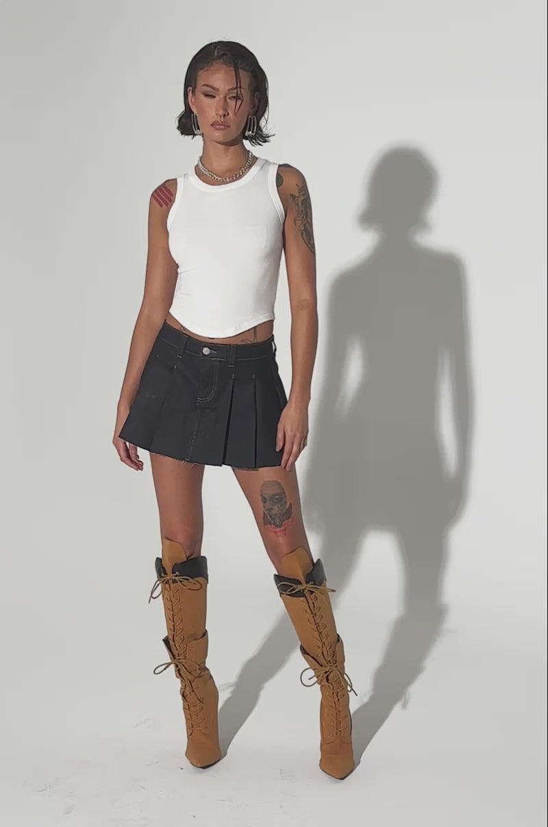 NOT IN THE MOOD MINI SKIRT – AKIRA