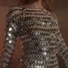 TAKE ME TO THE BEACH KNIT METALLIC MINI DRESS