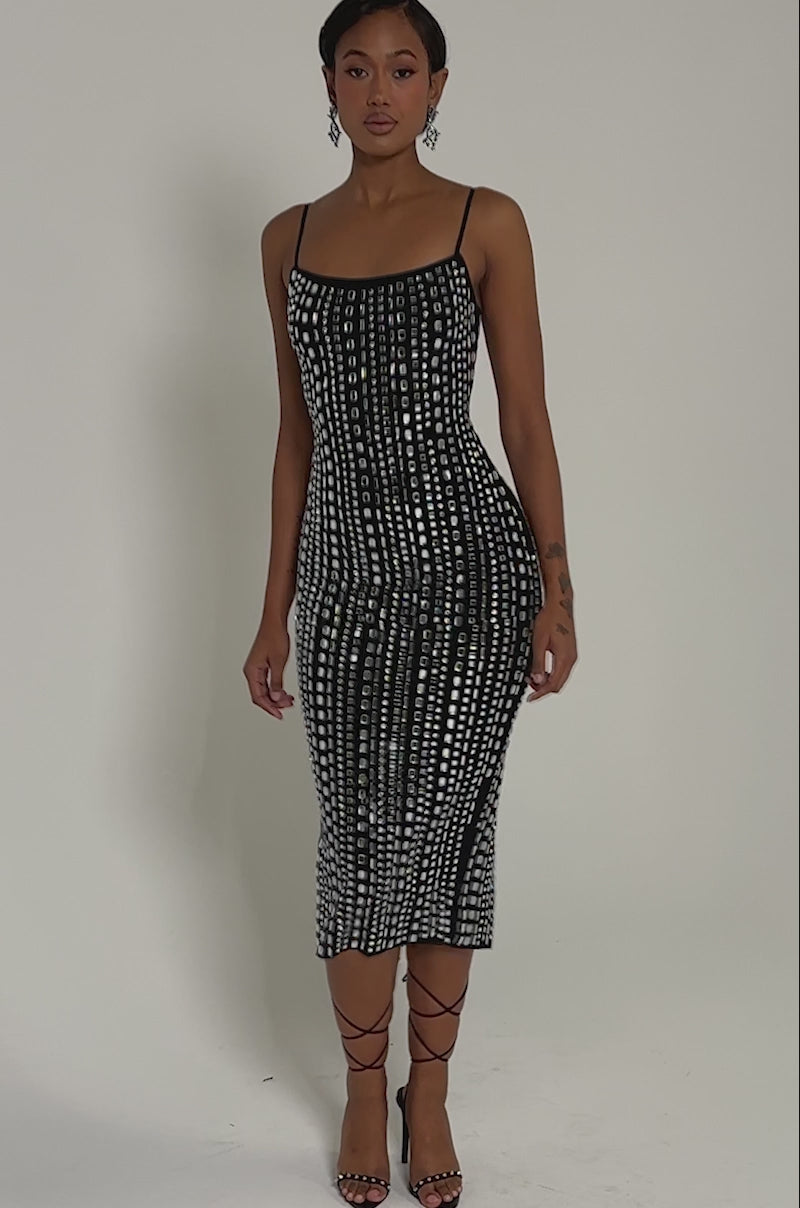 GIA RHINESTONE MAXI DRESS – AKIRA