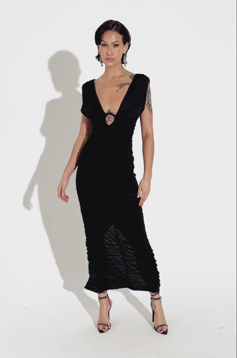 TIME TO PARTY MIDI DRESS – AKIRA