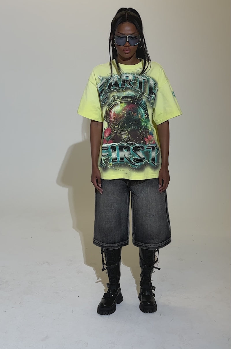 EARTH FIRST OVERSIZED GRAPHIC TEE – AKIRA