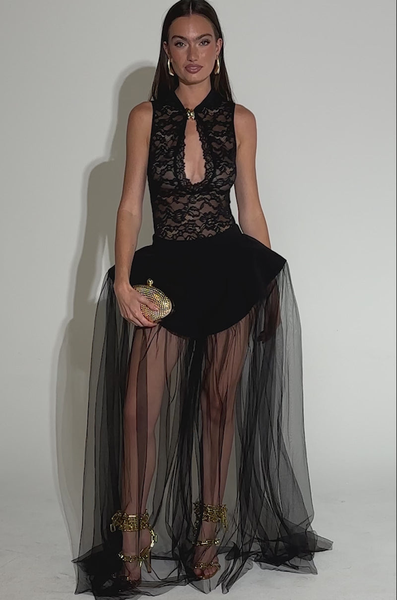 LE’RURE Many way tulle pants dress LE'RURE（リルアー）の「Many way tulle pants dress【低身長