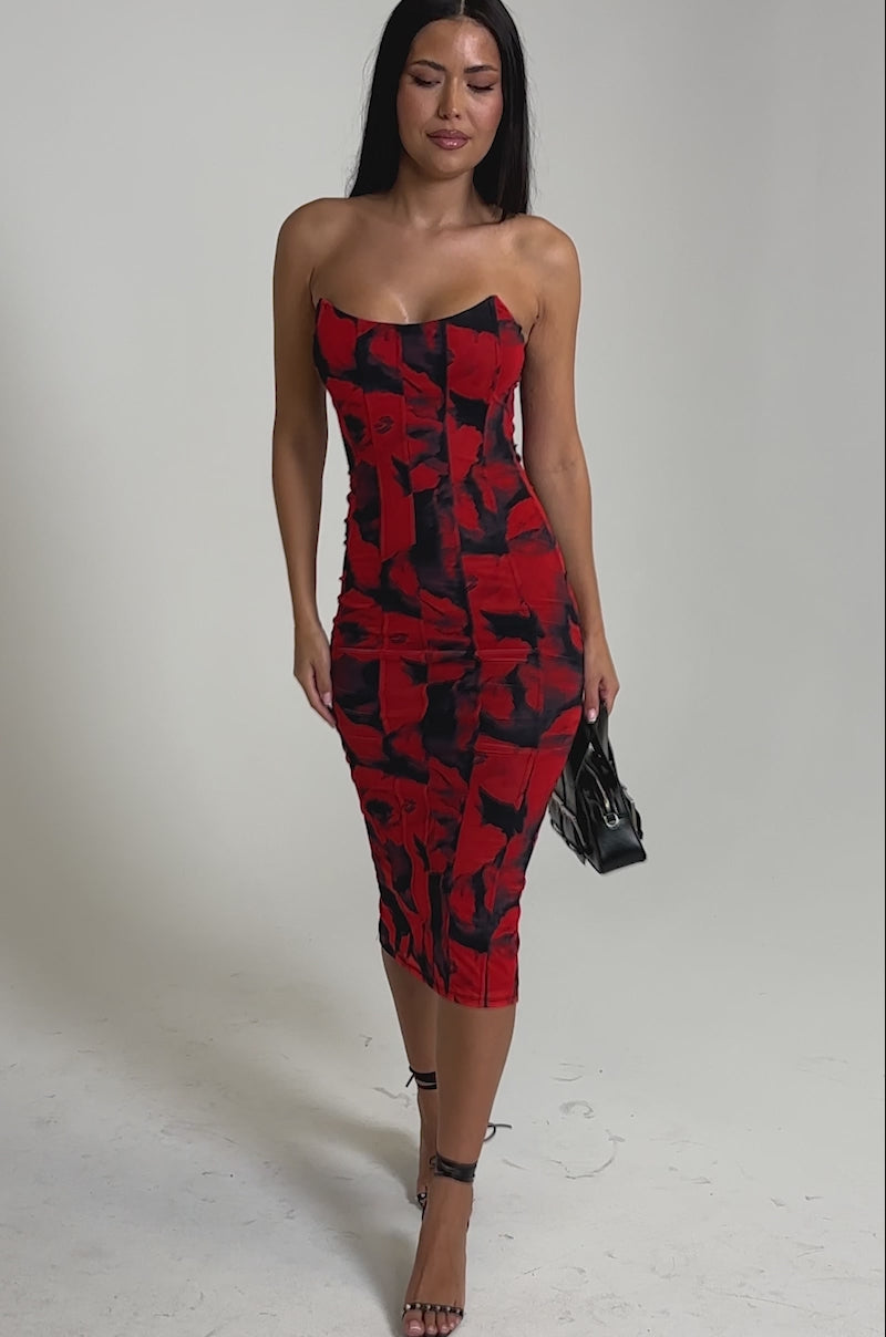 ROSE GARDEN MAXI DRESS – AKIRA