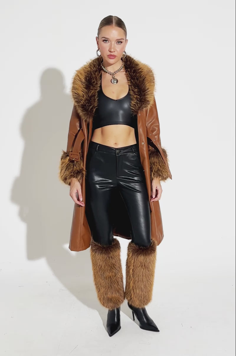 MINAMI TANAKA×CURL FUR SHORT COAT CLANE×田中みな実 CURL FUR SHORT COAT（CLANE×田中みな実-松本