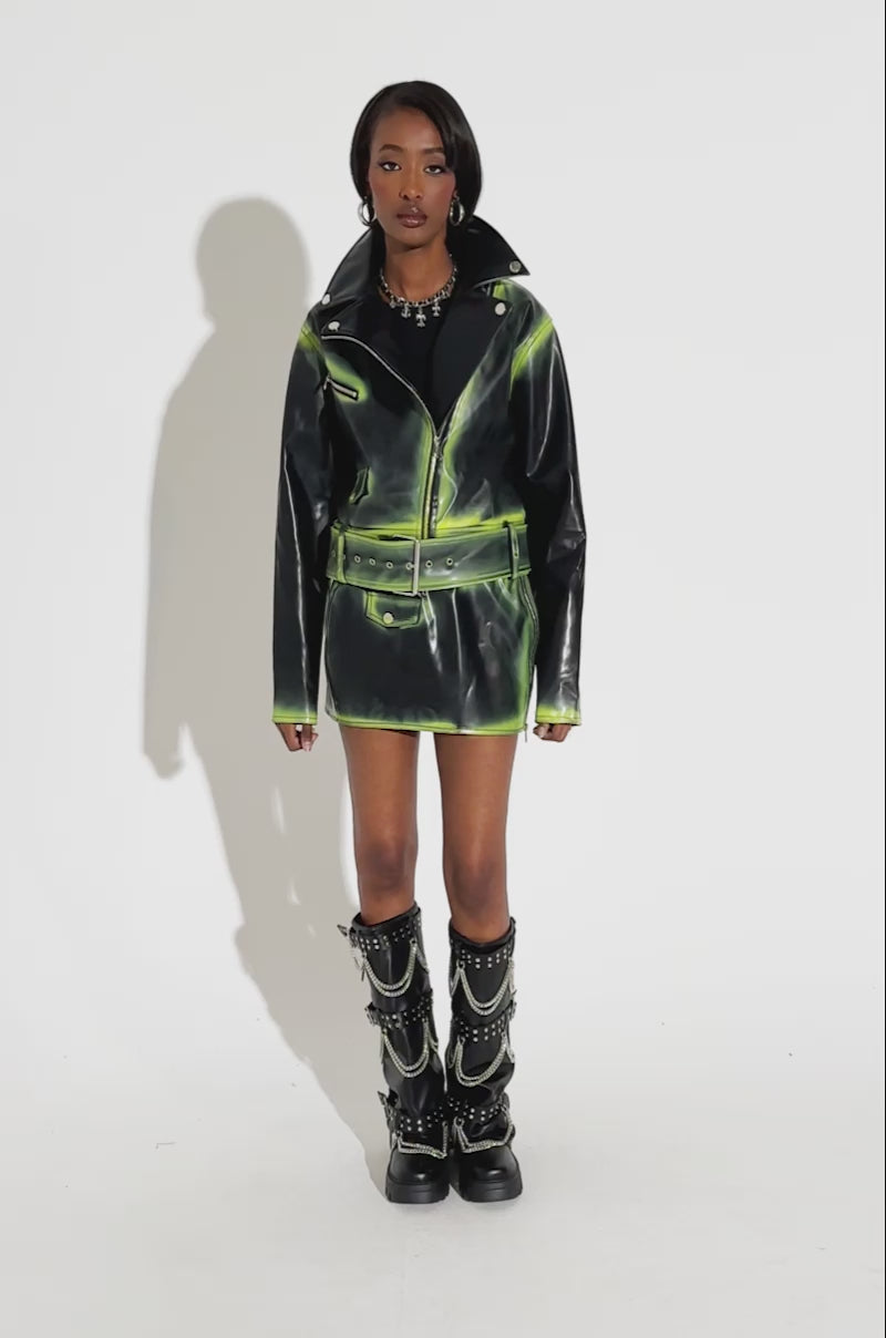 LIGHTS OUT PAINTED SEAM MOTO – AKIRA