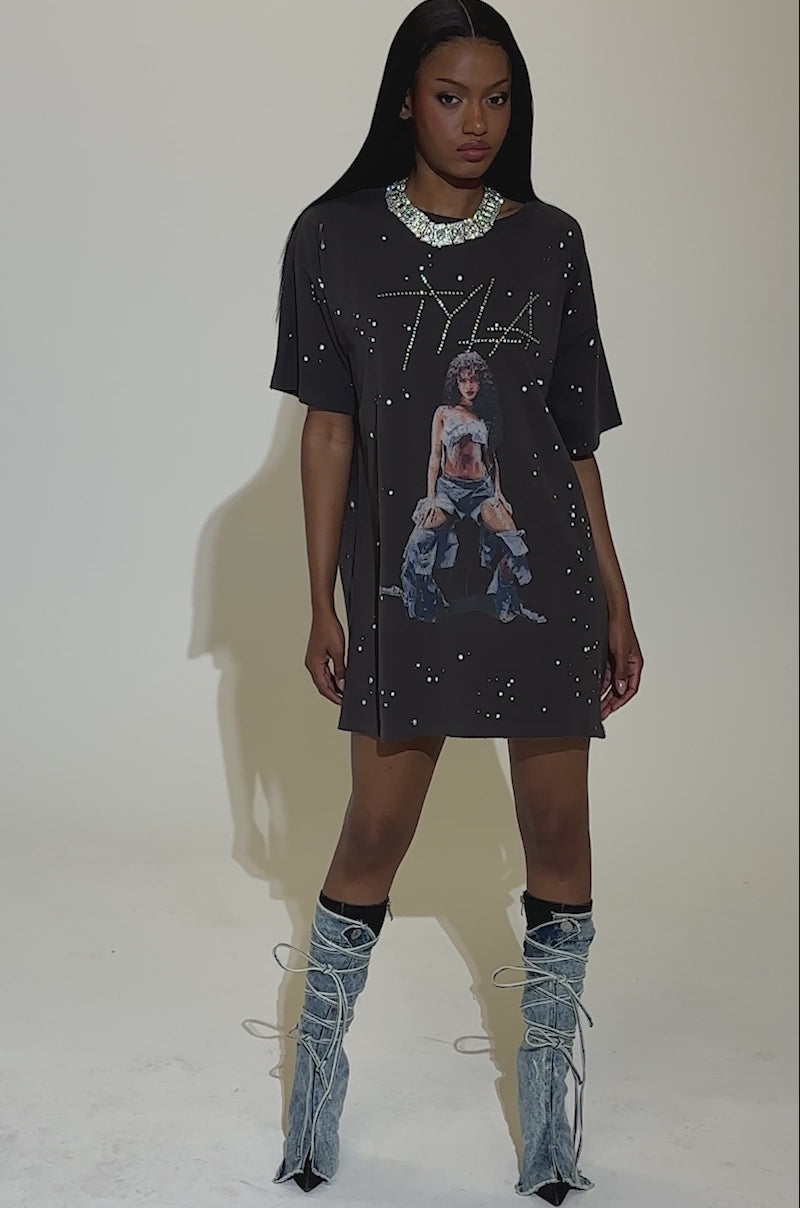 t-shirt dresses 10 Petite Worth Trying This Summer Made in a Fair Trade factory in Lima Custom Upcycled T-shirt Dress