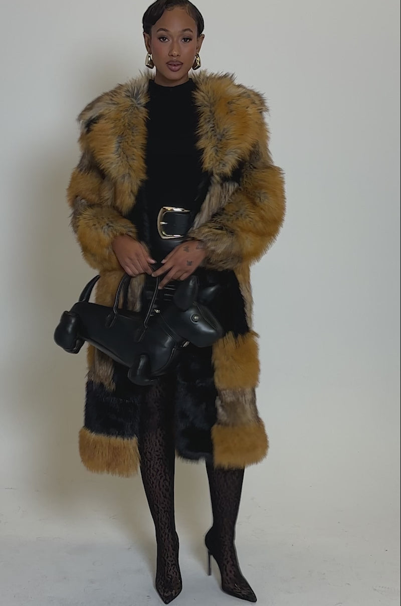 COSMO PATCHWORK FAUX FUR – AKIRA