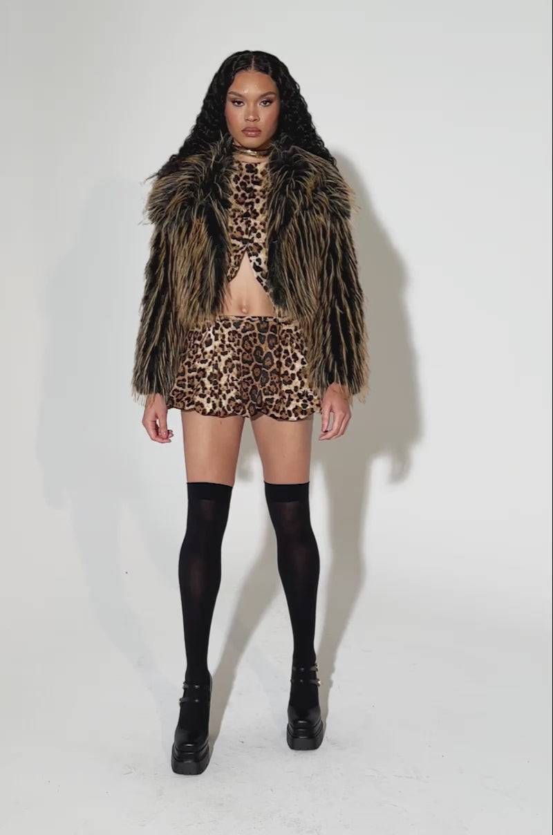 AURORA FAUX FUR JACKET – AKIRA