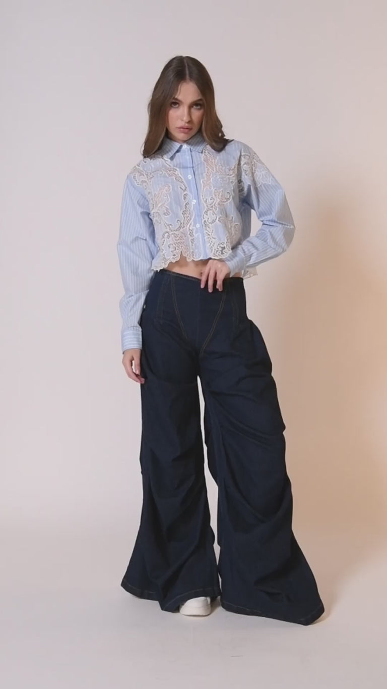 Plenty Of Love Button Down Blouse