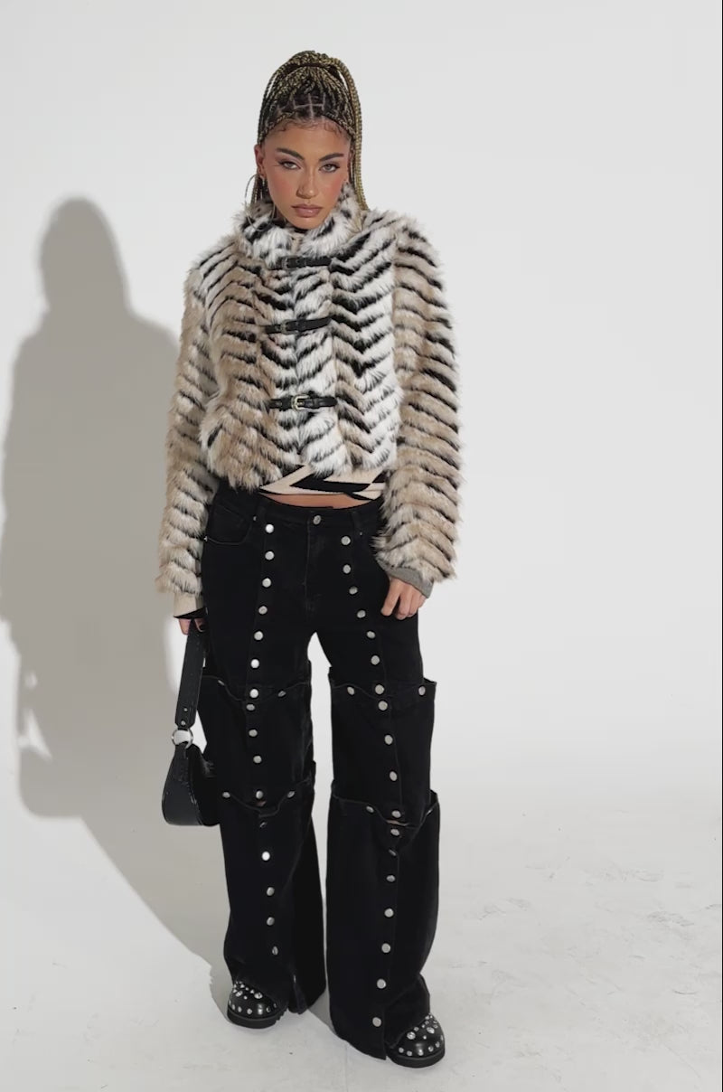 【HI FI FNK】Frank Side Snap Pants HI FI FNK】Frank Side Snap Pants