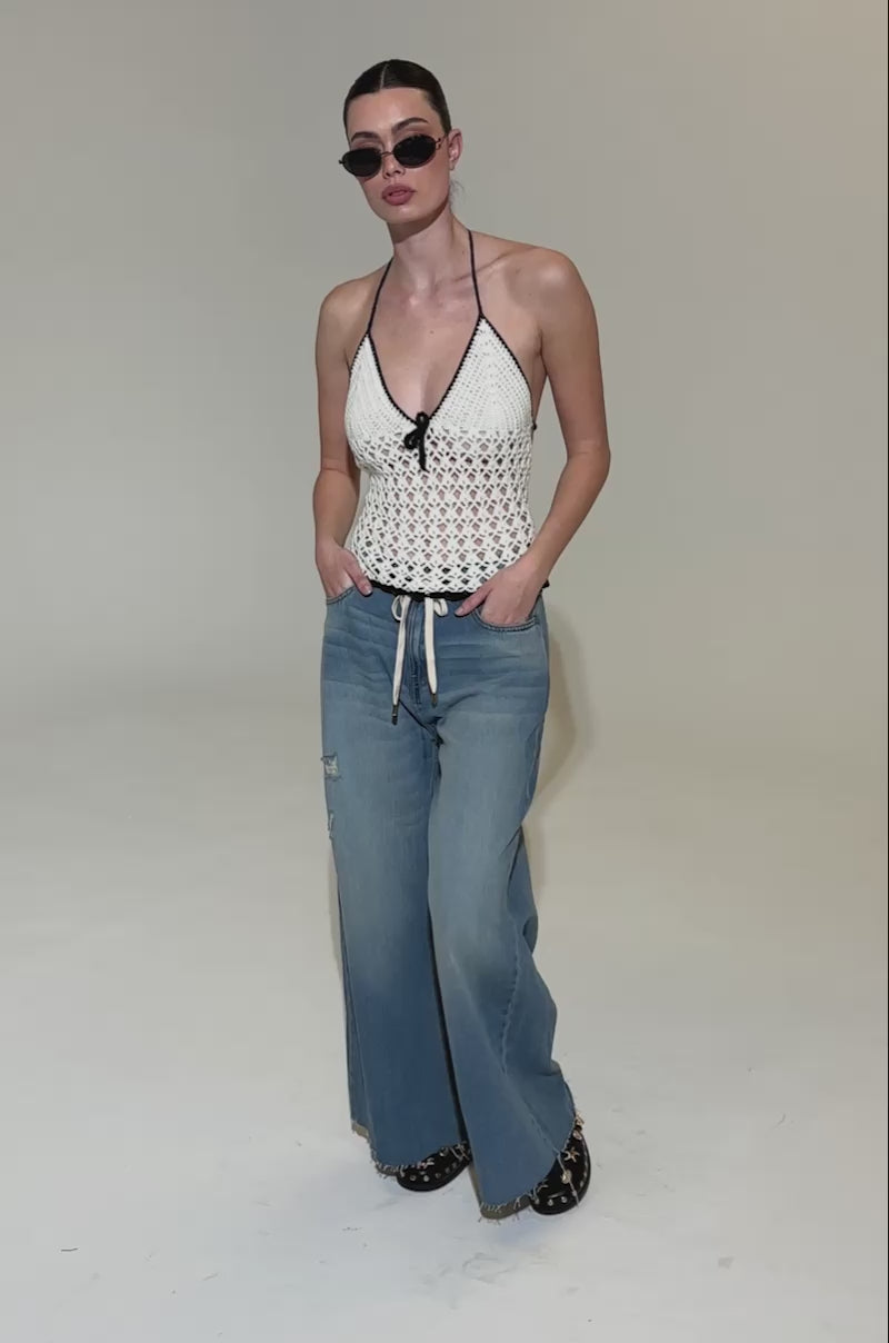 ＊KiRei＊ Bibiy LOLA PEPURAMU TOP BIBIY. MADE | LOLA PEPURAMU TOP WHITE｜Bibiy.