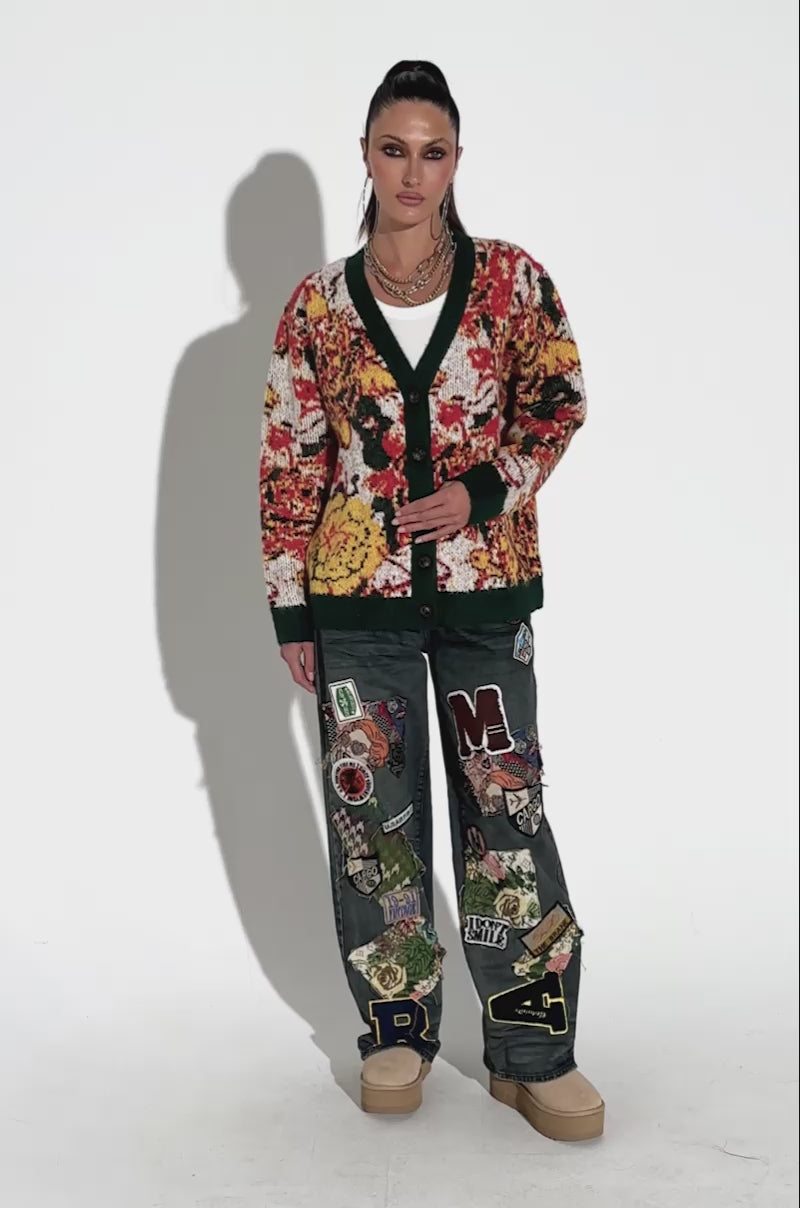 FLOWER MADNESS CARDIGAN – AKIRA