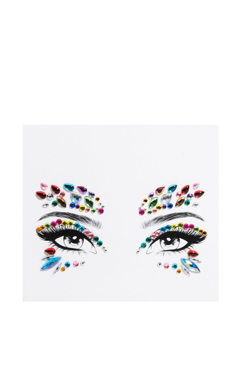Back View Pride Face Gem 3