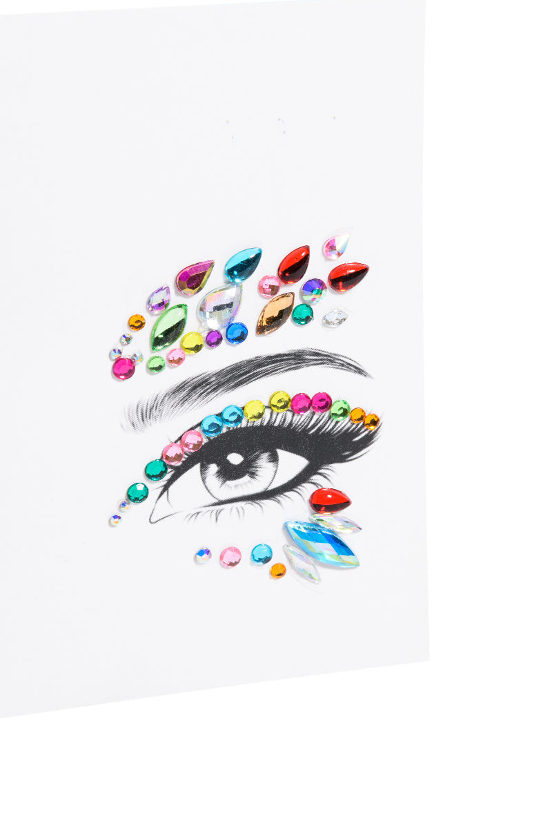 Detail View Pride Face Gem 4