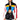 Front View Prim Faux Leather Racing Puffer