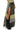 Front View Prime Time Cargo Patchwork Maxi Skirt