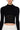 Full View Prime Time Long Sleeve Mock Neck Sweater In Black